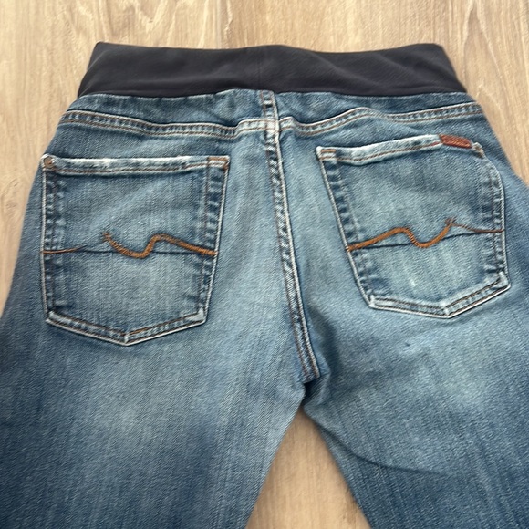 🤰🏼A Pea in the Pod Maternity Seven Bootcut Jeans 🤰🏼size 30 - Picture 6 of 6